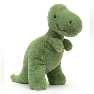 ✨Retired ✨ NWT Jellycat Green Plush Dinosaur | Fossily T-Rex 🦖